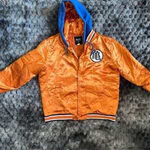 Dragon Ball Z Sun Goku Varsity Bomber Jacket